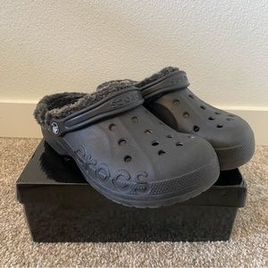 Crocs with Fur Lining